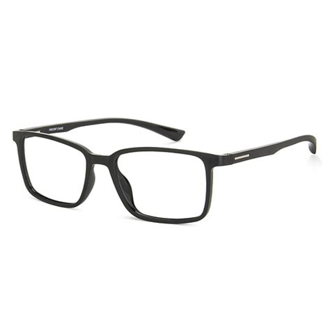 Matte Black Full Rim Rectangle Vincent Chase Essential VC E13883-C1 ...