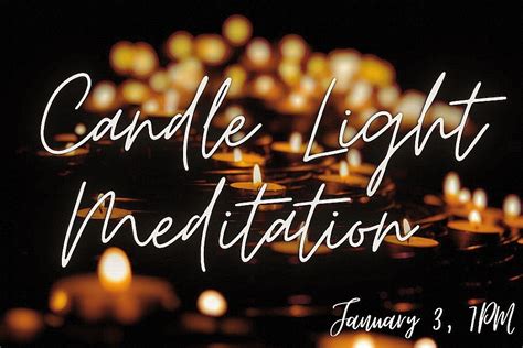 Candlelight Meditation , Wonderland Healing, Menomonee Falls, January 3 ...