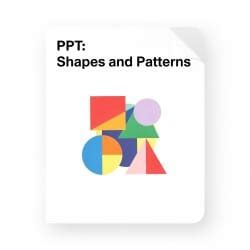 PPT Shapes and Patterns - Class 5 PDF Download