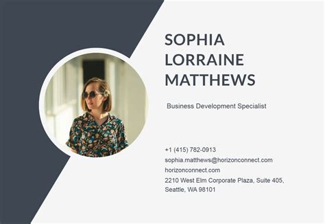 Calling Card Sample Template 的图像结果