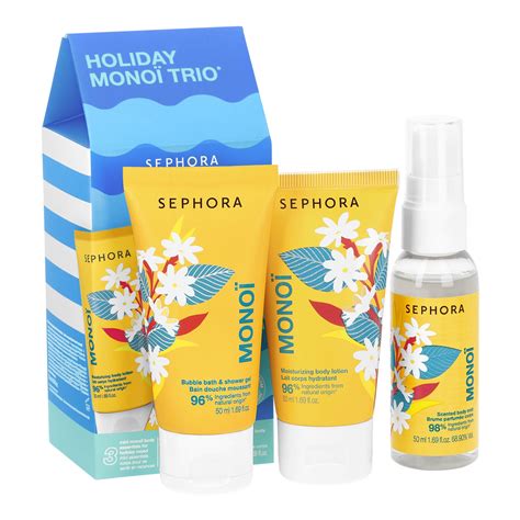 Holiday Monoï Trio - Zestaw do pielęgnacji ciała i SEPHORA COLLECTION ≡ ...