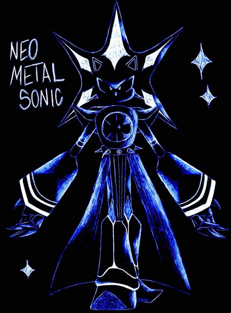 ⭐️Neo Metal Sonic x Bromine brush | Sonic art, Sonic, Sonic fan art