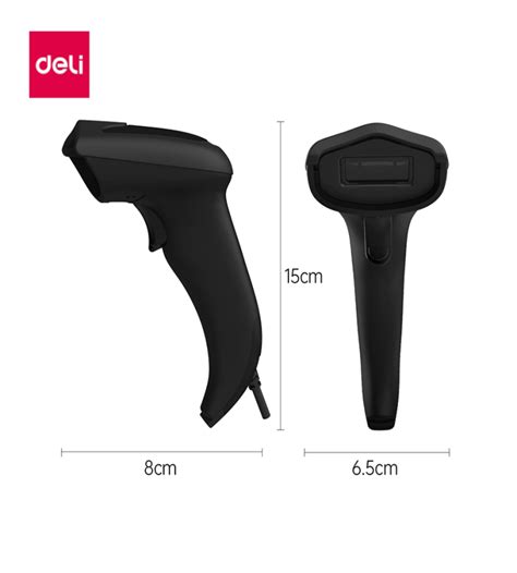 Tanjashop.com - Deli S201 Scanner et Lecteur de Codes-Barres avec ...