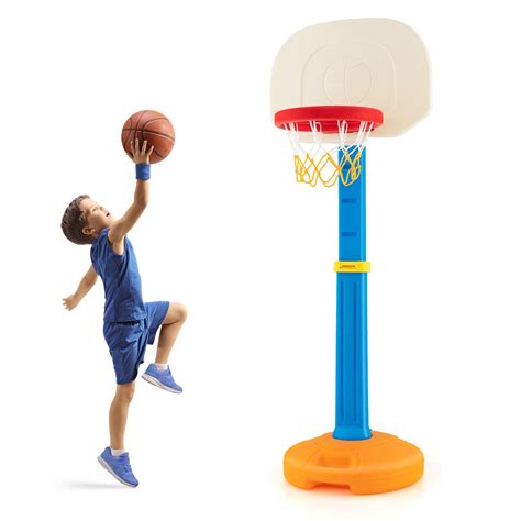 Kids Basketball Hoop 28" Portable Kids Basketball Hoop Stand, SEGMART