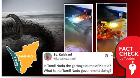 Does the video show a ship from Kerala dumping its garbage waste in ...