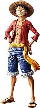 AUGEN Monkey D Luffy One Piece 2 Action Figure Limited Edition for Car ...