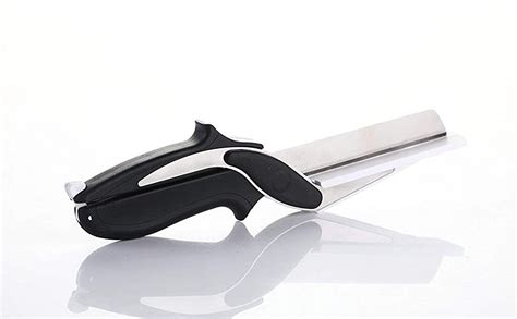 Wazdorf 2-in-1 18/10 Steel Smart Clever Cutter Kitchen Knife Food ...