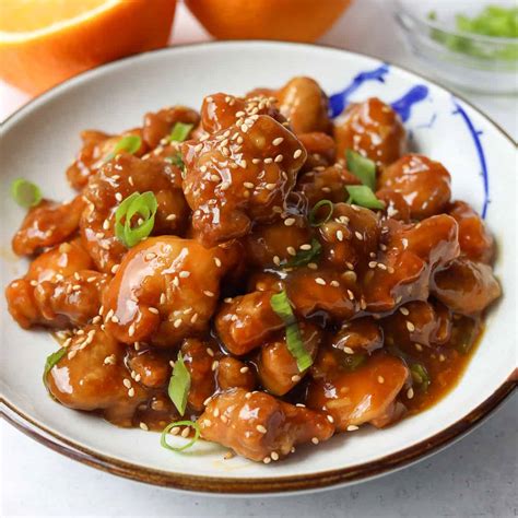 Orange Chicken With Rice