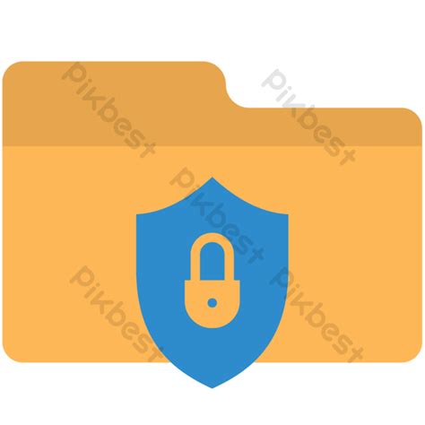 Data Security Flat Icon PNG Images | EPS Free Download - Pikbest