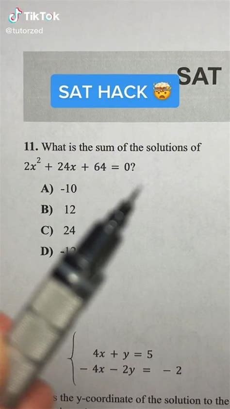 Image result for Math Sat Hacks