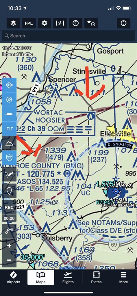 Image result for ForeFlight Map Legend