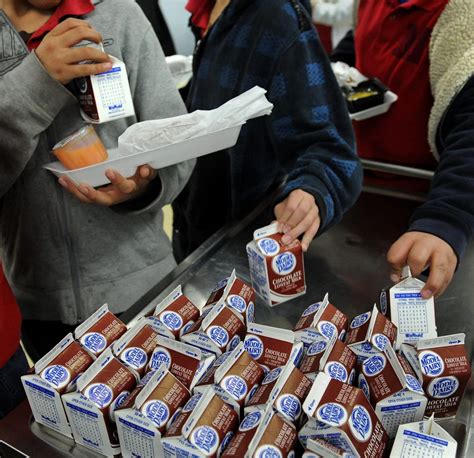 School Chocolate Milk Carton