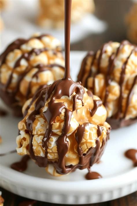 Peanut Butter Popcorn Balls Recipe | Recipe | Peanut butter popcorn ...