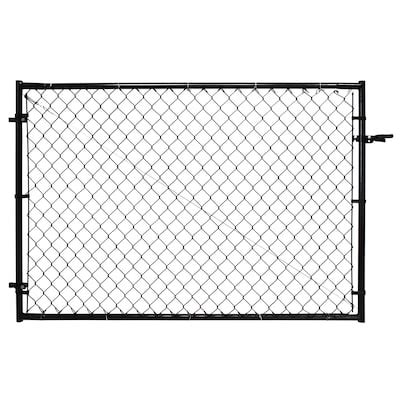 Fence gate kit Black Chain Link Fencing at Lowes.com