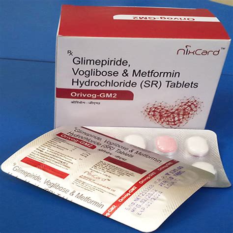 ORIVOG-GM2 Tablets Nexkem Pharmaceuticals Pvt. Ltd.