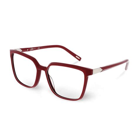 Buy Police Shiny Burgundy Lens Square Sunglass Full Rim Shiny Burgundy ...
