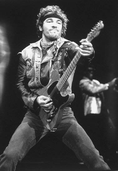 Image result for Bruce Springsteen Playing Guitar