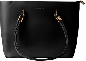 CHARME Black Tote CHRM-TB-TL-BK Black - Price in India | Flipkart.com