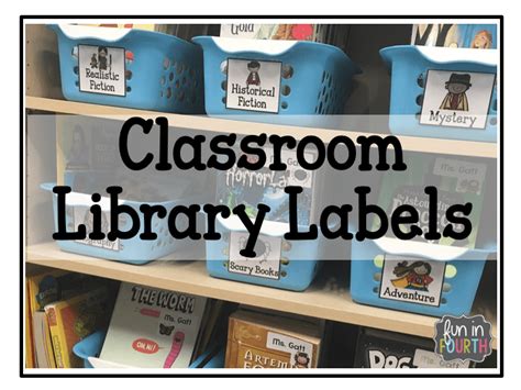 Classroom Library Labels - Curriculum Essentials