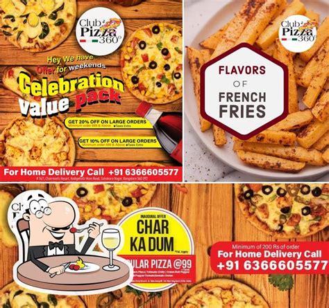 Club Pizza 360, Bengaluru - Restaurant menu, prices and reviews