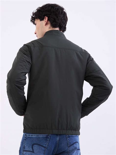 Polyester-Zipper-Regular-Fit-Men-Casual-Wear-Jacket | SHOPPERS STOP ...