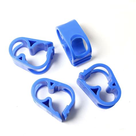 Buy PZRT 4pcs Flow Control Hose Clamp Plastic Tubing Clamps 1/2"-1/4 ...