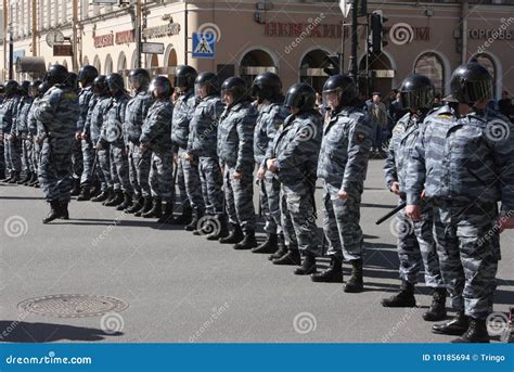 Russian Police, Special Squad (OMON) Editorial Stock Image - Image ...