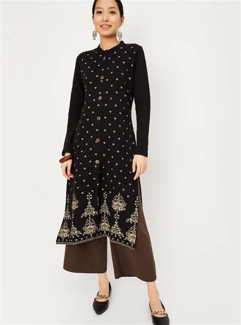 Buy Women Knit Winter Long Jacket Online at just Rs. 1599.0 ...