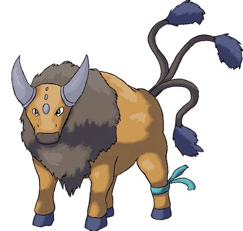 Tauros Pokemon, Bull Pokémon, Fighting Type Free PNG