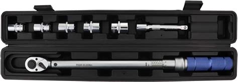 Buy Torque Wrench Socket Set 220 Nm 1/2 Inch Drive - Hex Socket: 17/19 ...