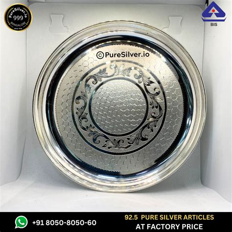 Silver Plate | 100+ new BIS-Hallmark models | Insured Shipping ...
