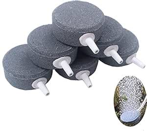 Petzlifeworld Pack of 6 Round Shaped Aquarium Fish Tank Air Bubble Disk ...