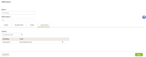 How to create/alter New Leave Type ? : Help Center