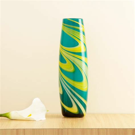 Buy Splendid Alecia Printed Vase from Home Centre at just INR 1999.0