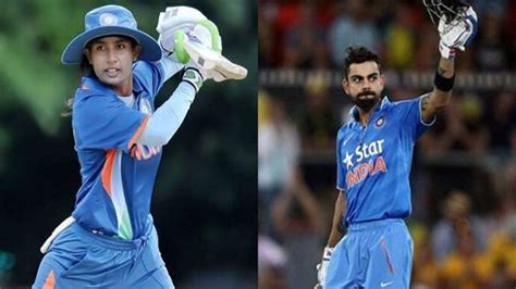Mithali Raj at No.2, Virat Kohli at No.3 in ICC Players Rankings for ...
