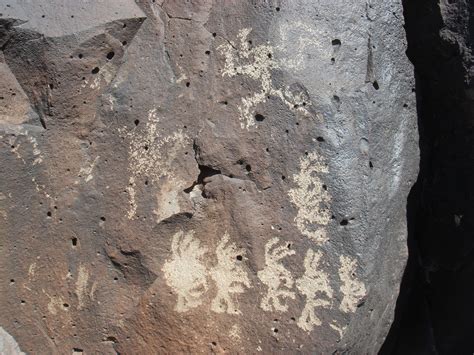 La Cieneguilla Petroglyph Site - Kokopelli Petroglyphs
