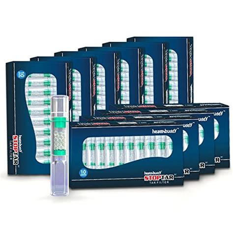 Healthbuddy Stoptar Smoking Filter 10 Packs of 10 Pcs Each : Amazon.in ...