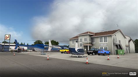 KTIW Tacoma Narrows Airport released for P3Dv4 & XP11 - Orbx Release ...