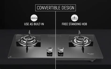 Prestige Efficia Convertible 2 Burner Glasstop Hob|One-Touch Advance ...