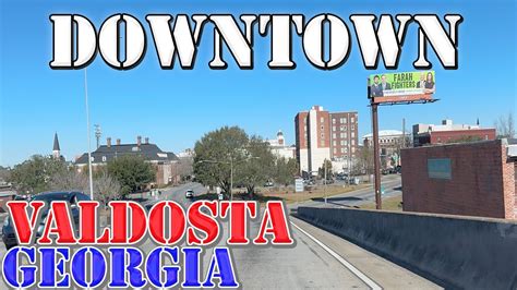 Valdosta - Georgia - 4K Downtown Drive - YouTube