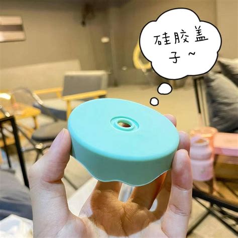 Buy NA Water Cup Yakult Mug with Straw Ceramic Cup Male and Female ...