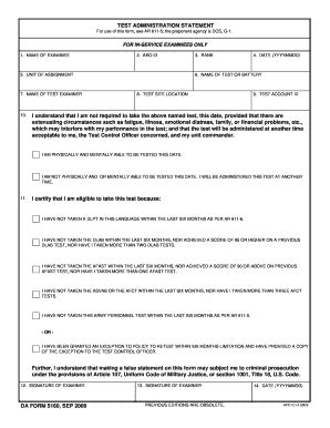 Da 5160 - Fill and Sign Printable Template Online