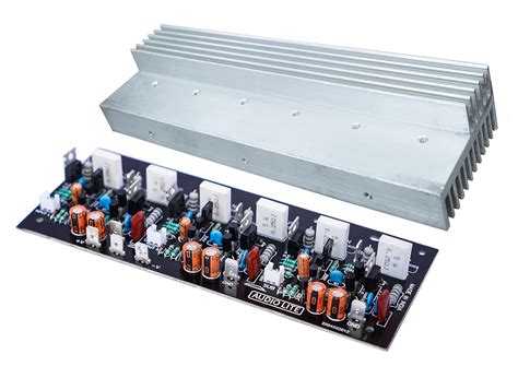 AUDIO LITE 300W RMS 3 Channel Amplifier Board for 2SC5200 + 2SA1943 ...