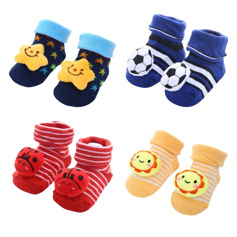 Baby Boys & Girls Socks (Red, Blue and Yellow) – MumsLap