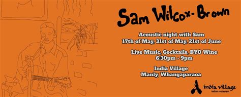 Sam playing an Acoustic performance , 7/49 Rawhiti Road, Manly ...