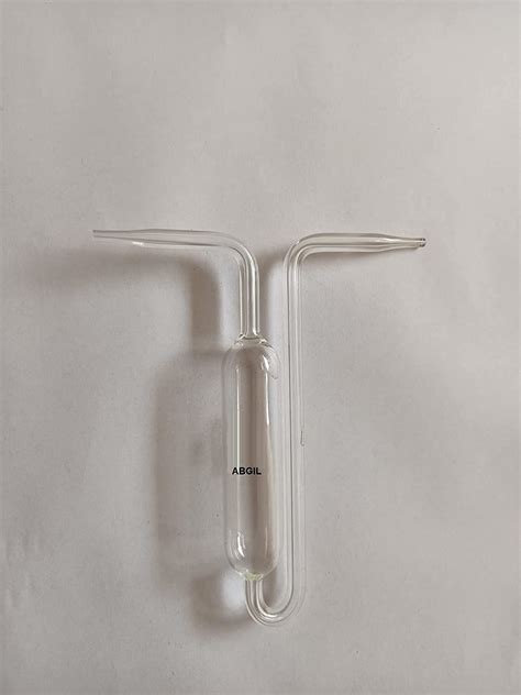 BOROSILICATE GLASS PYKNOMETER DOUBLE BEND. ONE UNIT. CAPACITY 10ML ...