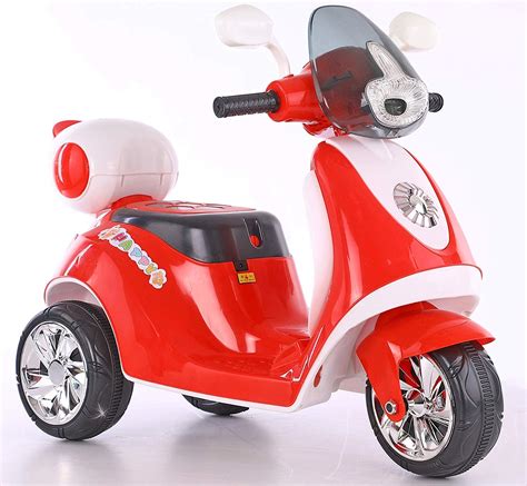 Buy MunMun Toys Baby Scooter Battery Operated Ride on Bike with Music ...