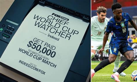 FOX launches nationwide search to hire 'Chief World Cup Watcher' and it ...