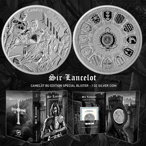 2024 Niue Camelot Sir Lancelot 1 oz Silver Coin Special Edition in ...