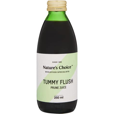 Nature's Choice Tummy Flush Prune Juice 250ml | Constipation, Diarrhoea, IBS & Wind | Medicine ...